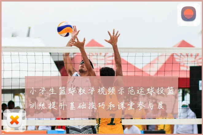 小学生篮球教学视频示范运球投篮训练提升基础技巧和课堂参与度